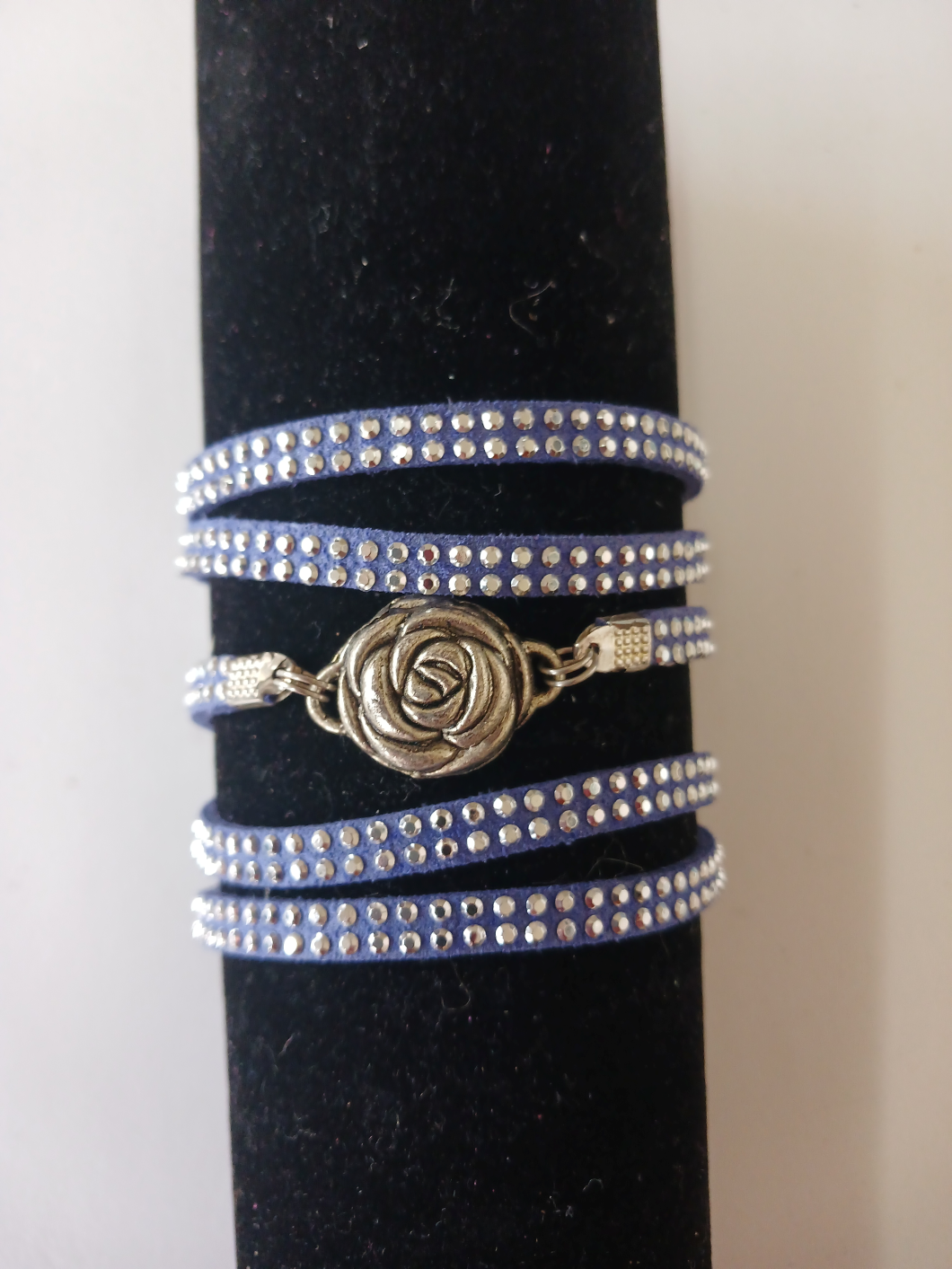 Bracelet - Multipurpose Beaded - Rose Charm