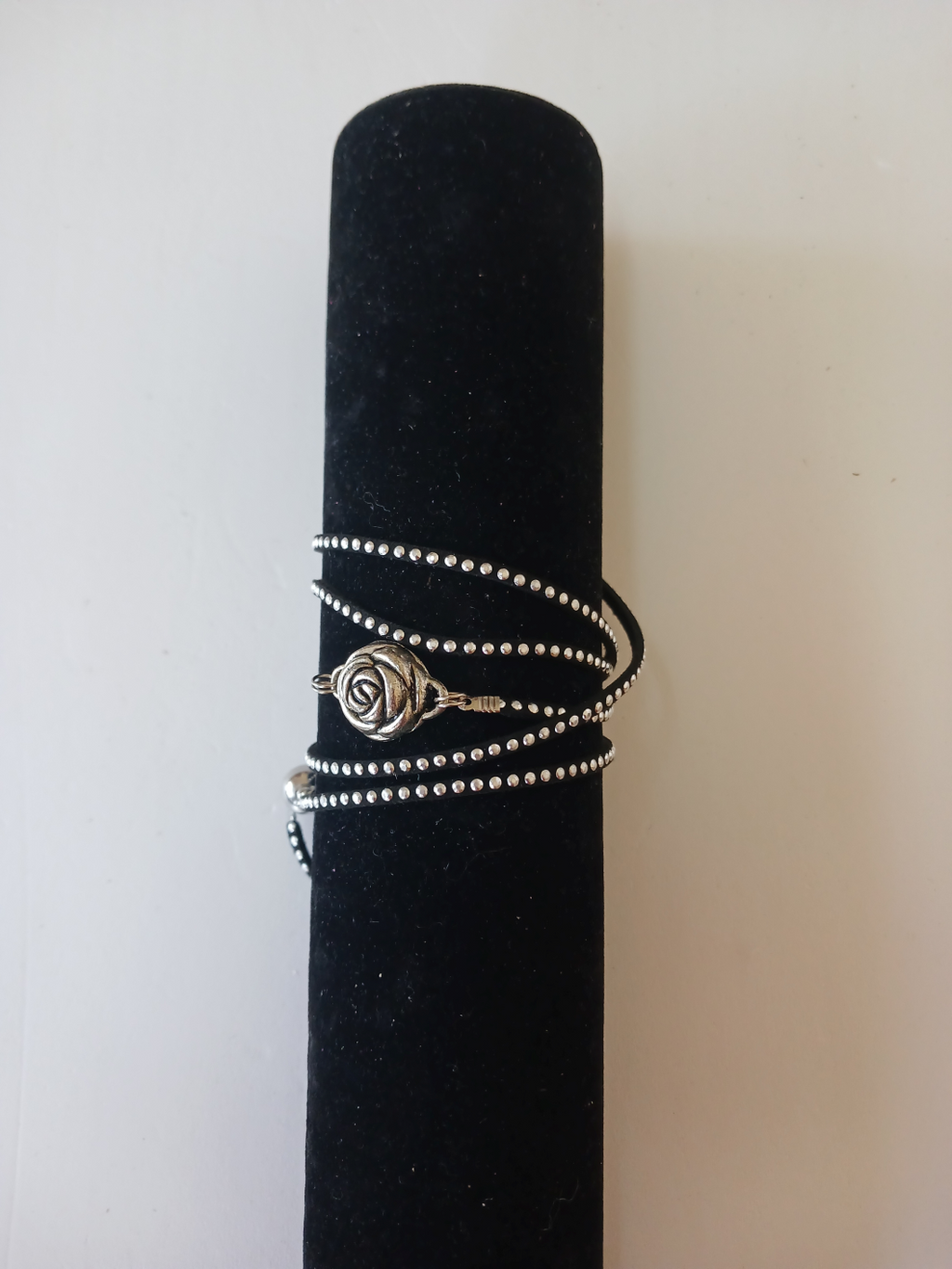 Bracelet - Multipurpose Beaded - Rose Charm