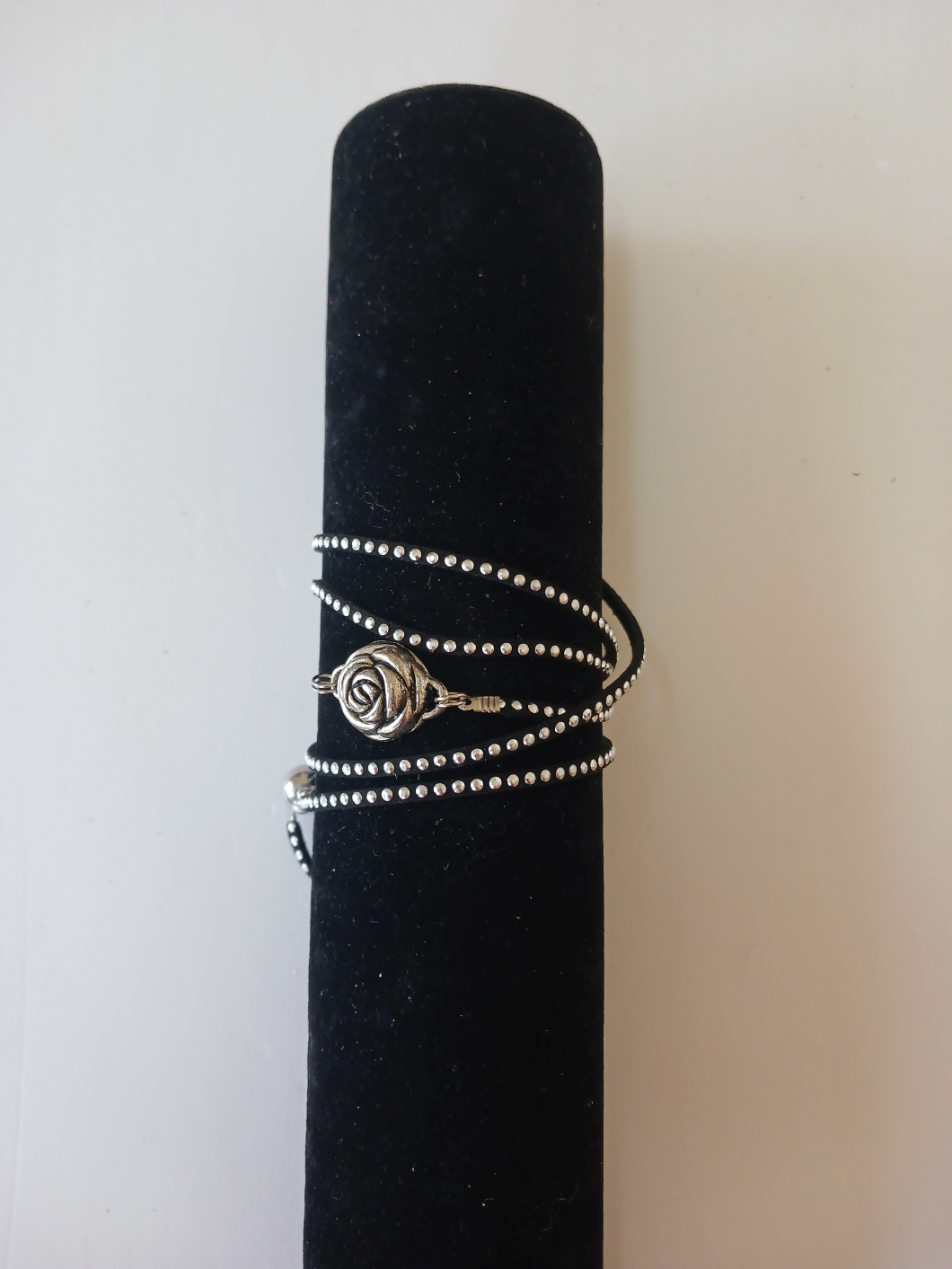 Bracelet - Multipurpose Beaded - Rose Charm