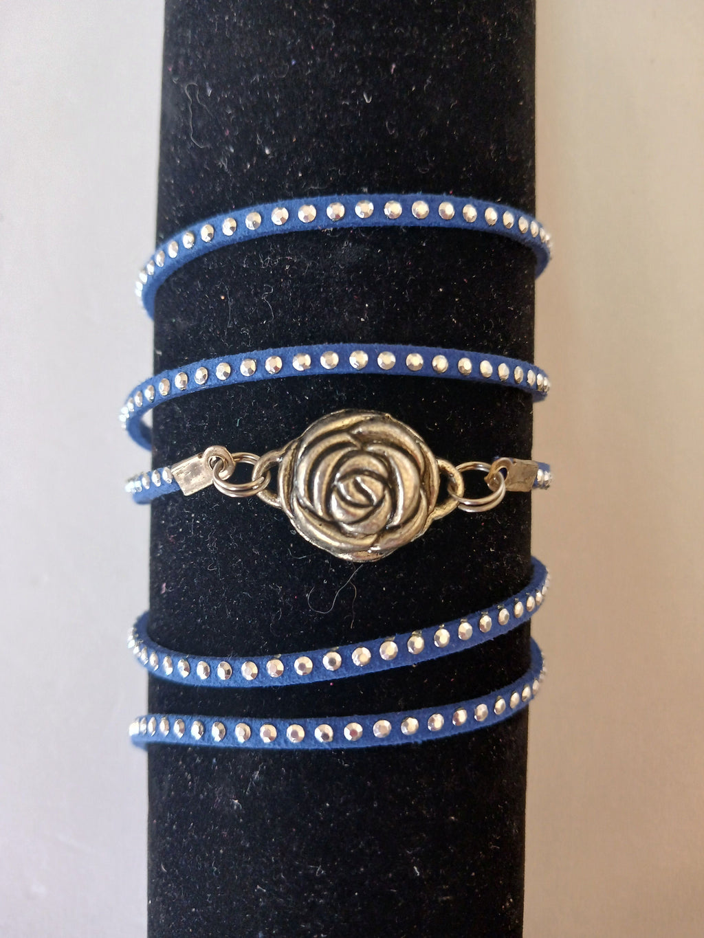 Bracelet - Multipurpose Beaded - Rose Charm