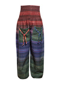 Pants Ladies - Bohemian - Burgundy & Purple