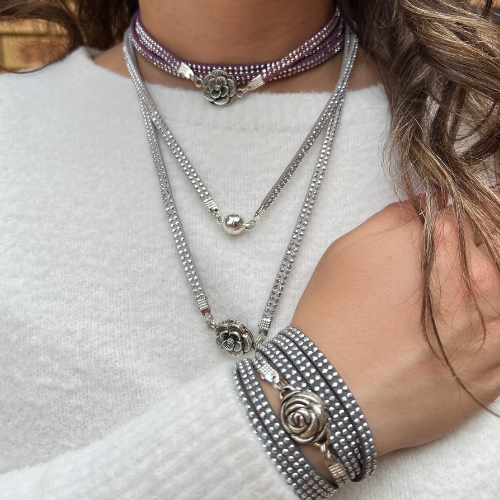 Bracelet - Multipurpose Beaded - Daisy Charm