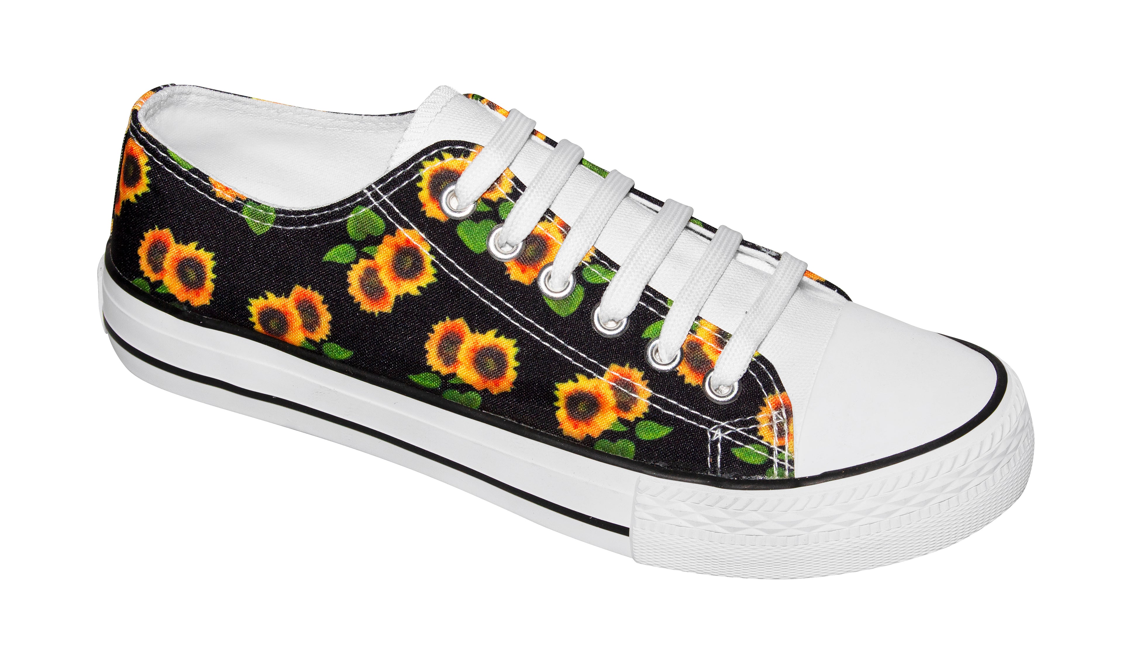 Sneakers - Canvas - Sunflowers