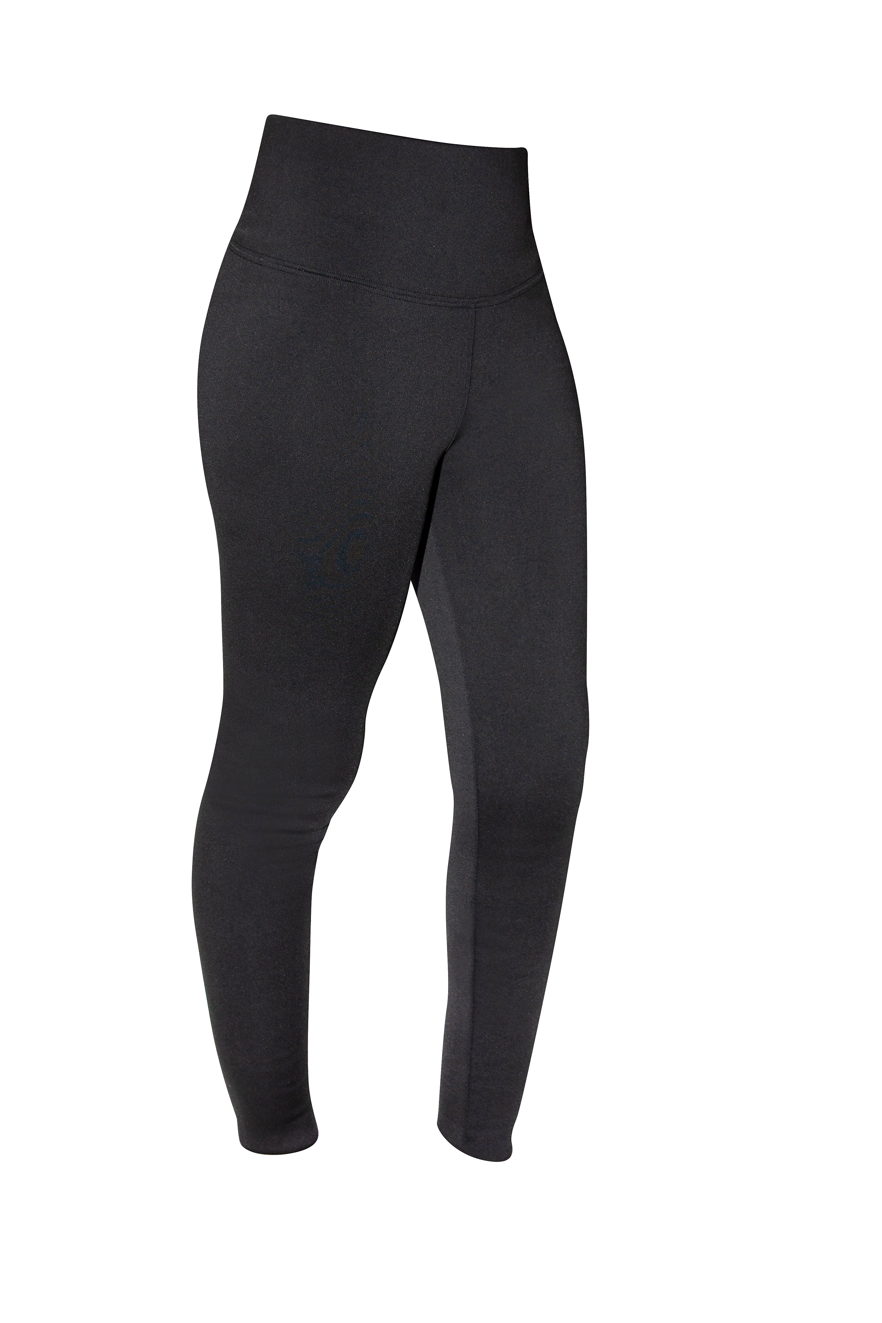 Leggings Winter - Black with Sheepskin Lining Inner