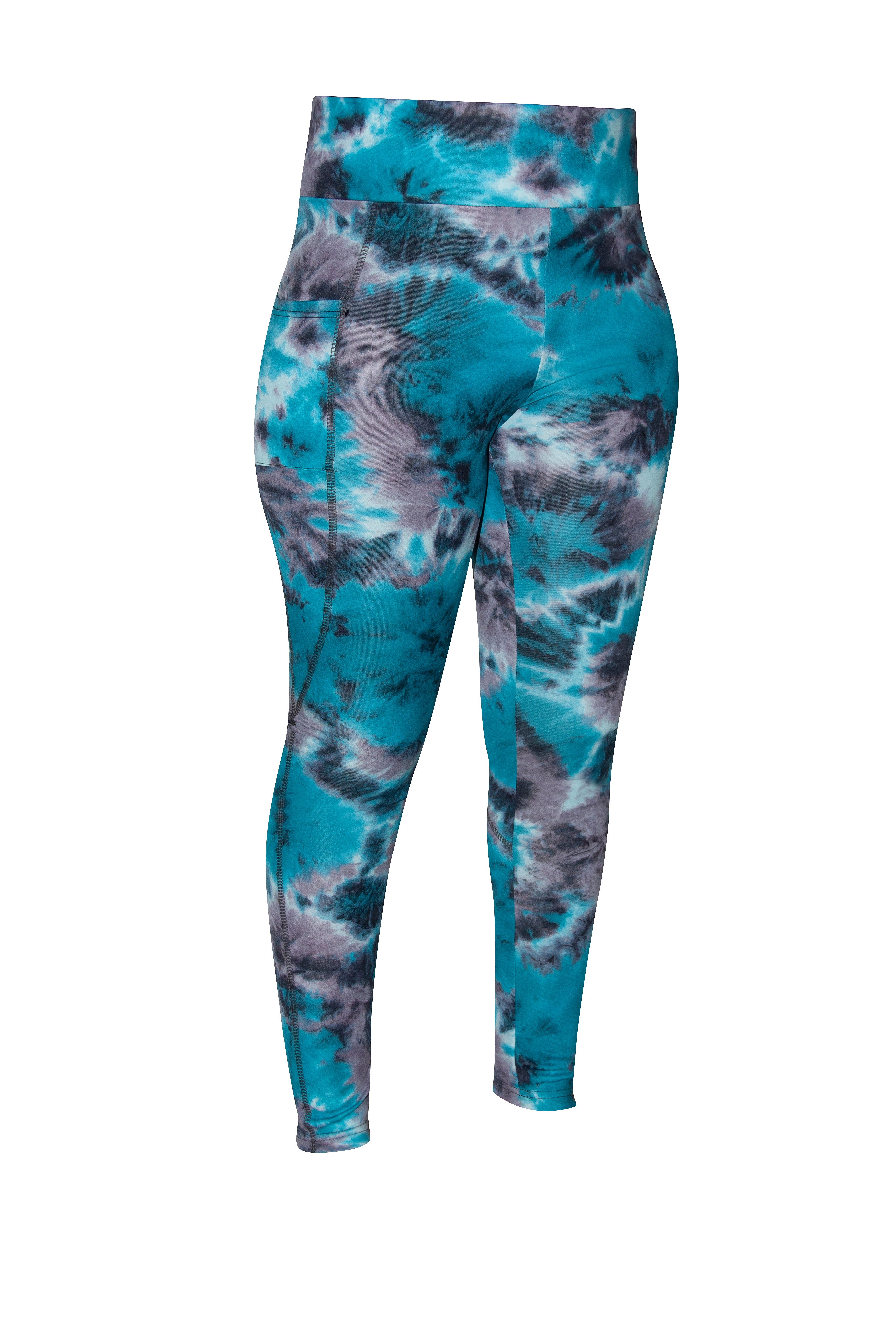 Leggings - Multicolour Blue