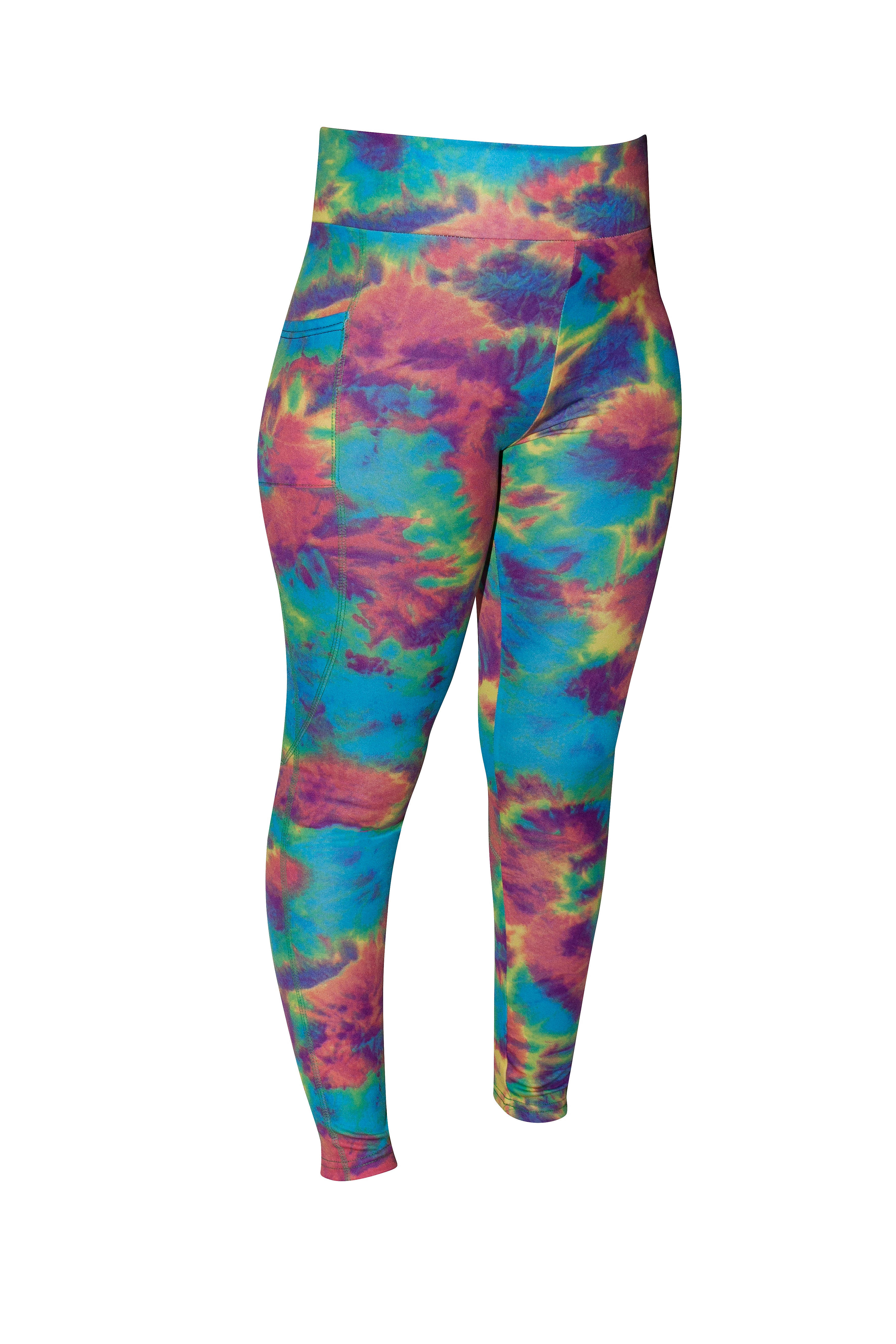 Leggings - Multicolour Sky Blue