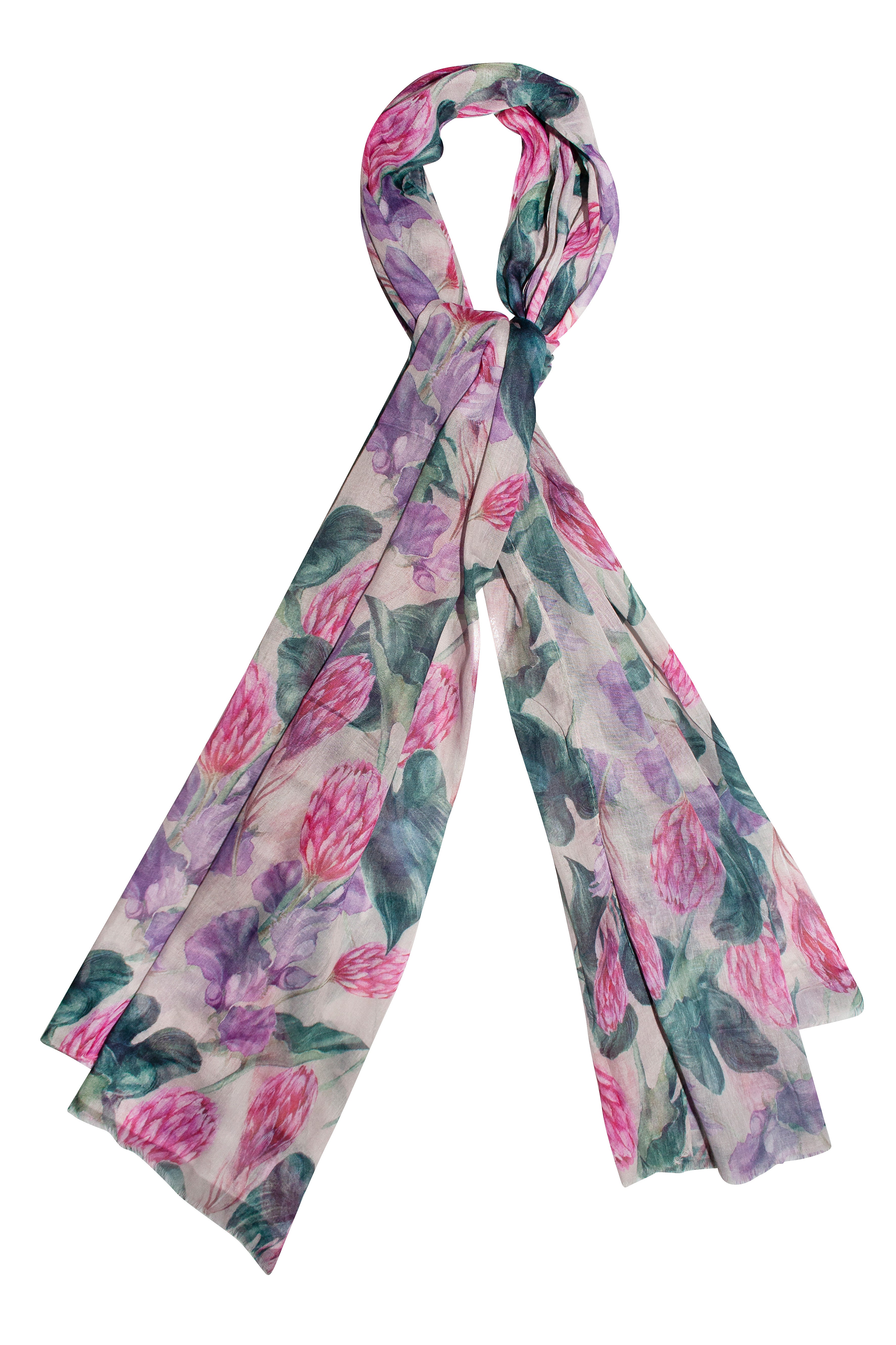Scarf - Stylish Wrap - Pink & Purple